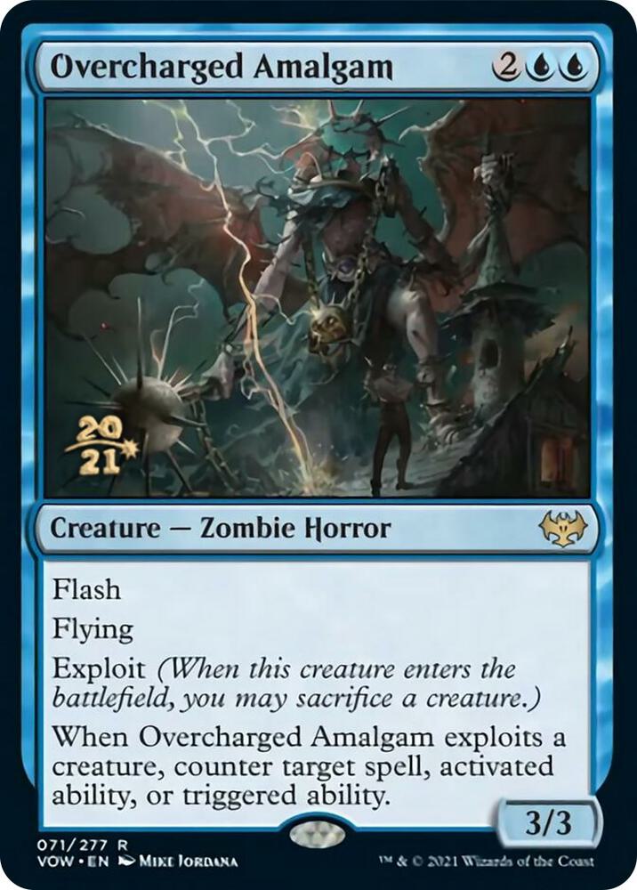 Overcharged Amalgam 71 (Prerelease Cards)  - Foil | Good Games Adelaide SA