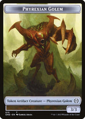 Phyrexian Goblin // Phyrexian Golem Double-Sided Token [Phyrexia: All Will Be One Tokens] | Good Games Adelaide SA