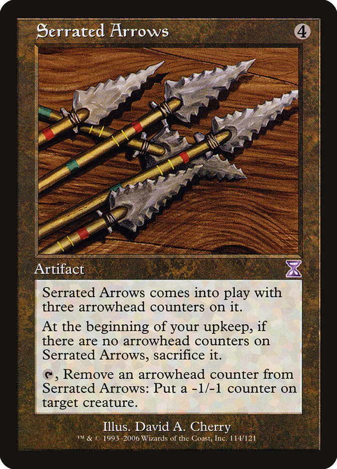 Serrated Arrows [Time Spiral Timeshifted] | Good Games Adelaide SA