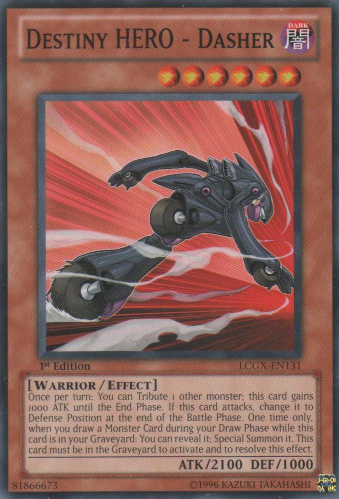 Destiny HERO - Dasher [LCGX-EN131] Common | Good Games Adelaide SA