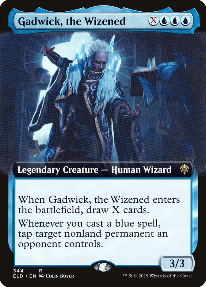 Gadwick, the Wizened (Extended Art) [Throne of Eldraine] | Good Games Adelaide SA