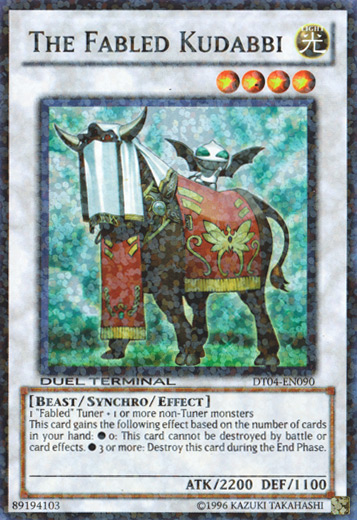 The Fabled Kudabbi [DT04-EN090] Super Rare | Good Games Adelaide SA