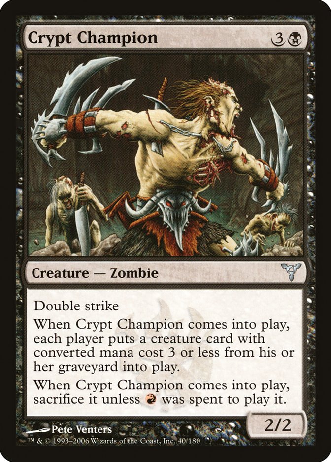 Crypt Champion 40 (Dissension)  | Good Games Adelaide SA