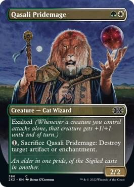 Qasali Pridemage Borderless 386 (Double Masters 2022)  | Good Games Adelaide SA