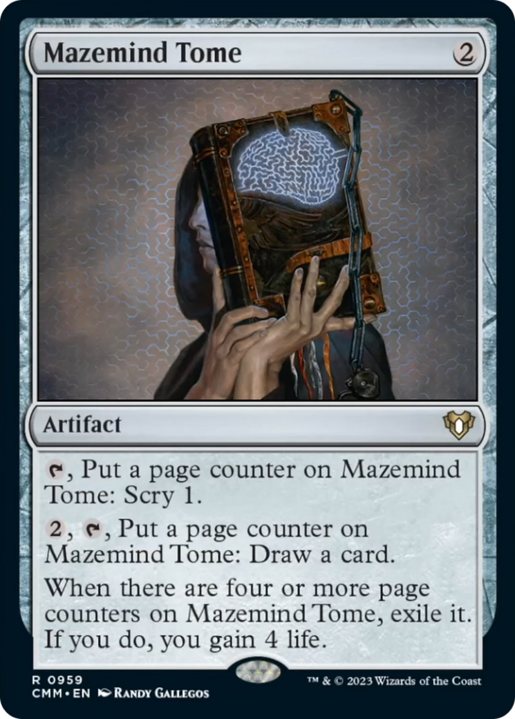 Mazemind Tome [Commander Masters] | Good Games Adelaide SA