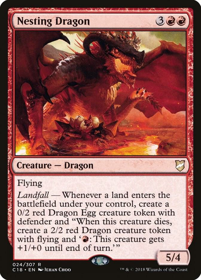 Nesting Dragon 24 (Commander 2018)  | Good Games Adelaide SA
