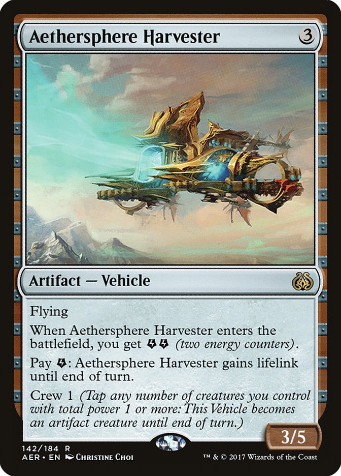 Aethersphere Harvester 142 (Aether Revolt)  | Good Games Adelaide SA