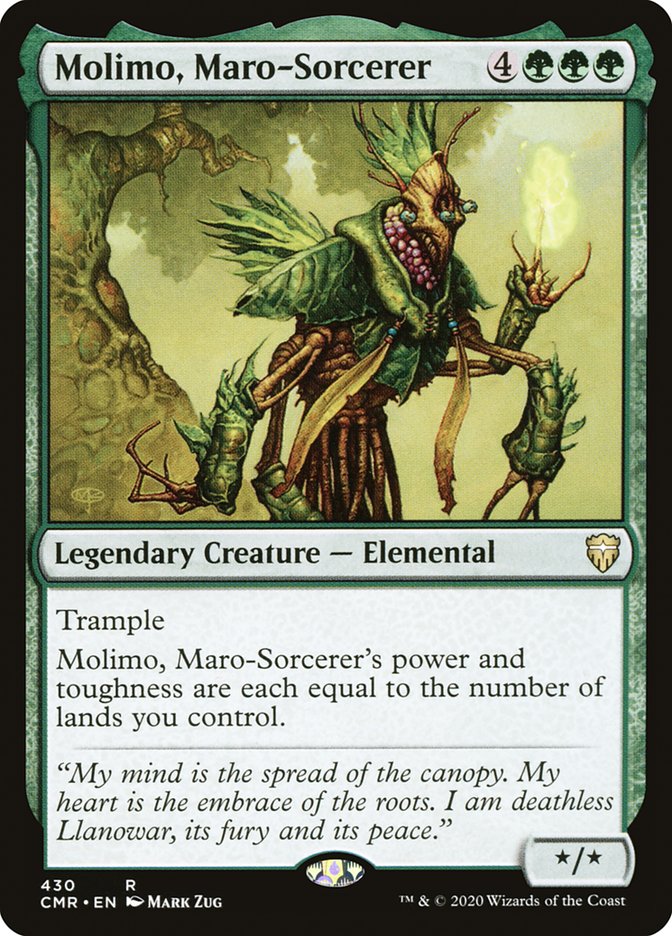 Molimo, Maro-Sorcerer [Commander Legends] | Good Games Adelaide SA