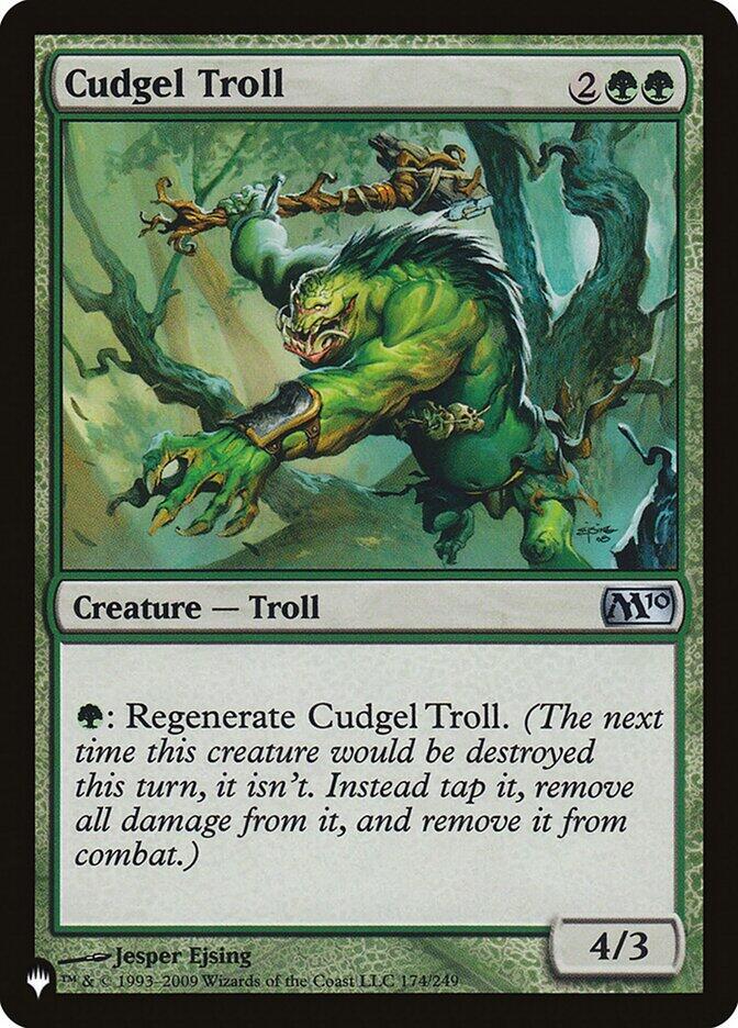 Cudgel Troll 174/249 (The List Reprints)  | Good Games Adelaide SA