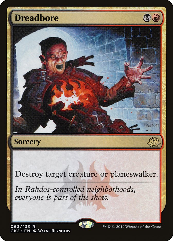 Dreadbore [Ravnica Allegiance Guild Kit] | Good Games Adelaide SA
