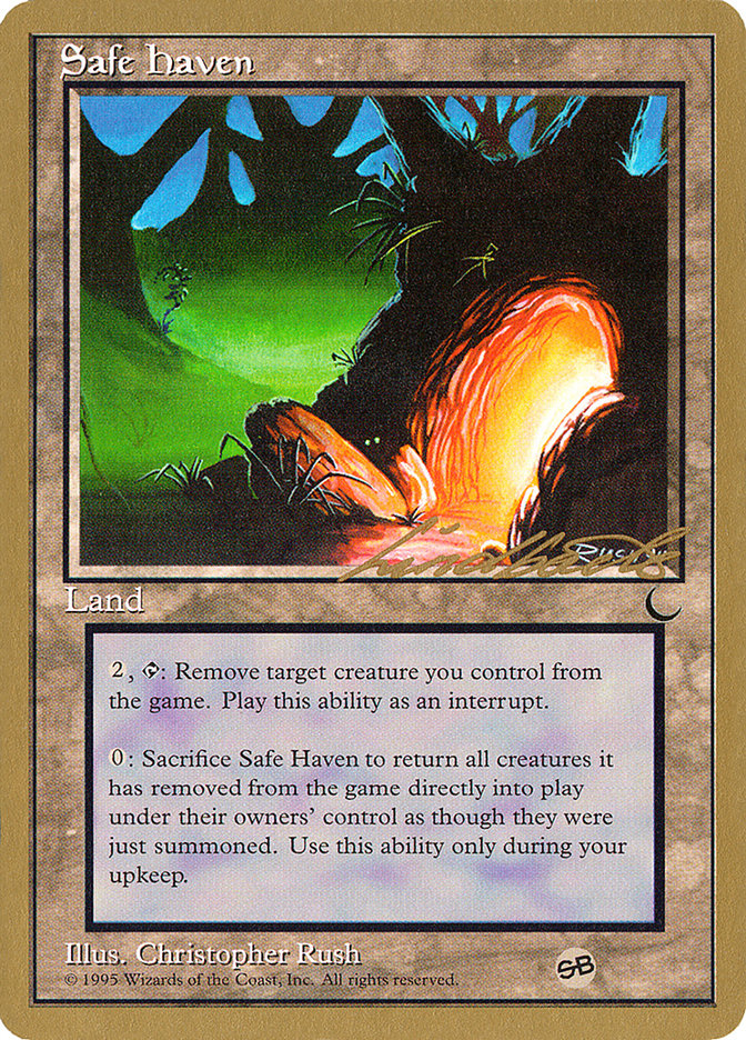 Safe Haven (Leon Lindback) (SB) [Pro Tour Collector Set] | Good Games Adelaide SA