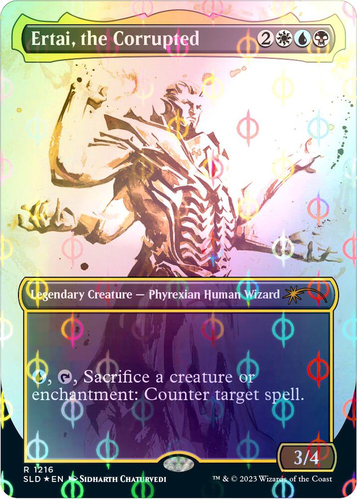 Ertai the Corrupted Step and Compleat Foil 1216 (Secret Lair Drop Series)  - Foil | Good Games Adelaide SA