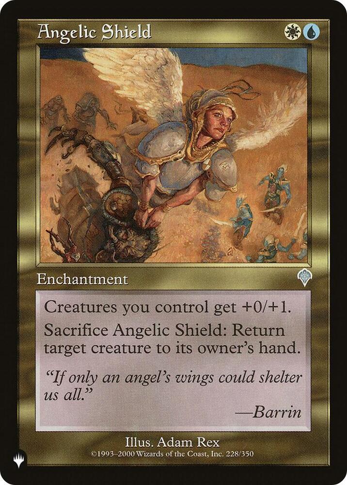 Angelic Shield 228/350 (The List Reprints)  | Good Games Adelaide SA