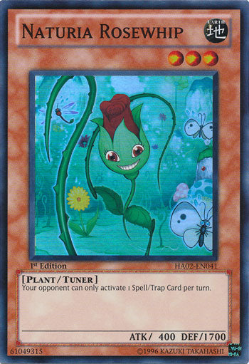 Naturia Rosewhip [HA02-EN041] Super Rare | Good Games Adelaide SA