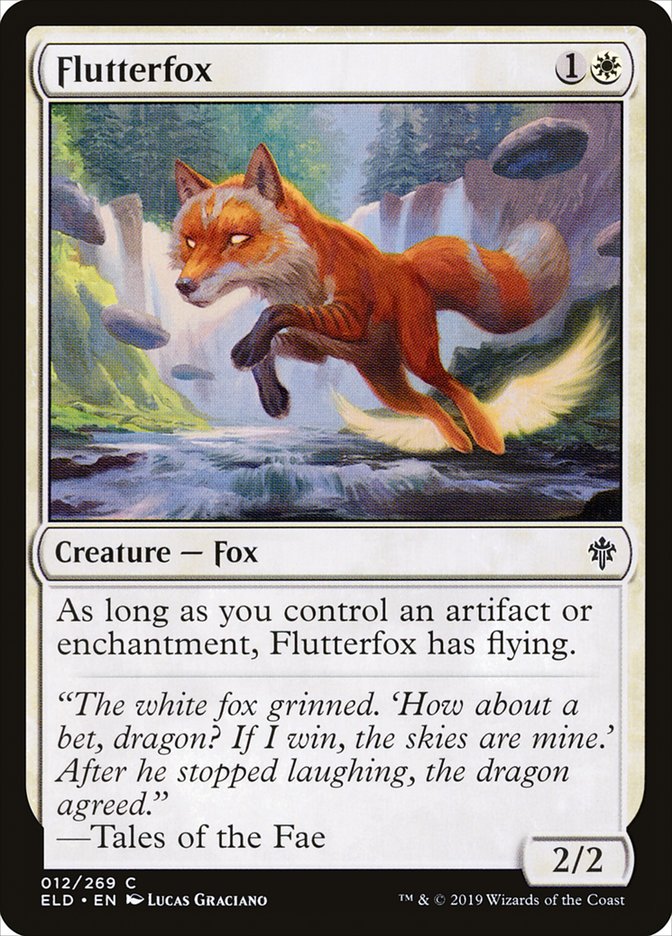 Flutterfox 12 (Throne of Eldraine)  - Foil | Good Games Adelaide SA