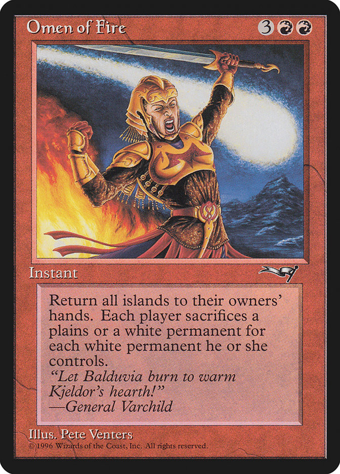 Omen of Fire  (Alliances)  | Good Games Adelaide SA