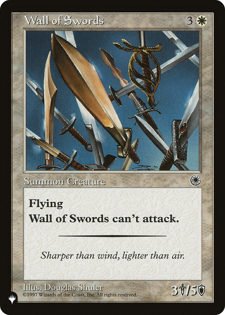 Wall of Swords [The List Reprints] | Good Games Adelaide SA