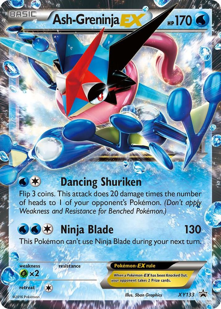 Ash Greninja EX XY133 (XY Promos)  - Holofoil | Good Games Adelaide SA