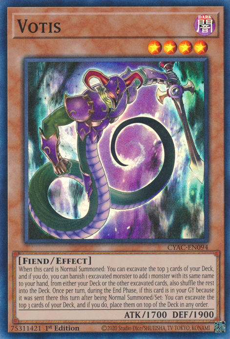 Votis [CYAC-EN094] Super Rare | Good Games Adelaide SA