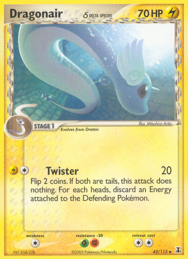 Dragonair (42/113) (Delta Species) [EX: Delta Species] | Good Games Adelaide SA