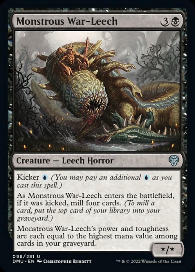 Monstrous War-Leech [Dominaria United] | Good Games Adelaide SA