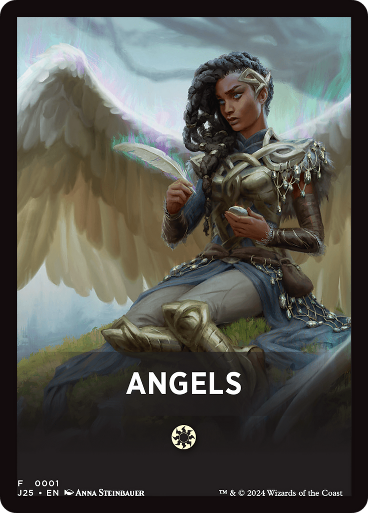 Angels Theme Card [Foundations Jumpstart Front Cards] | Good Games Adelaide SA