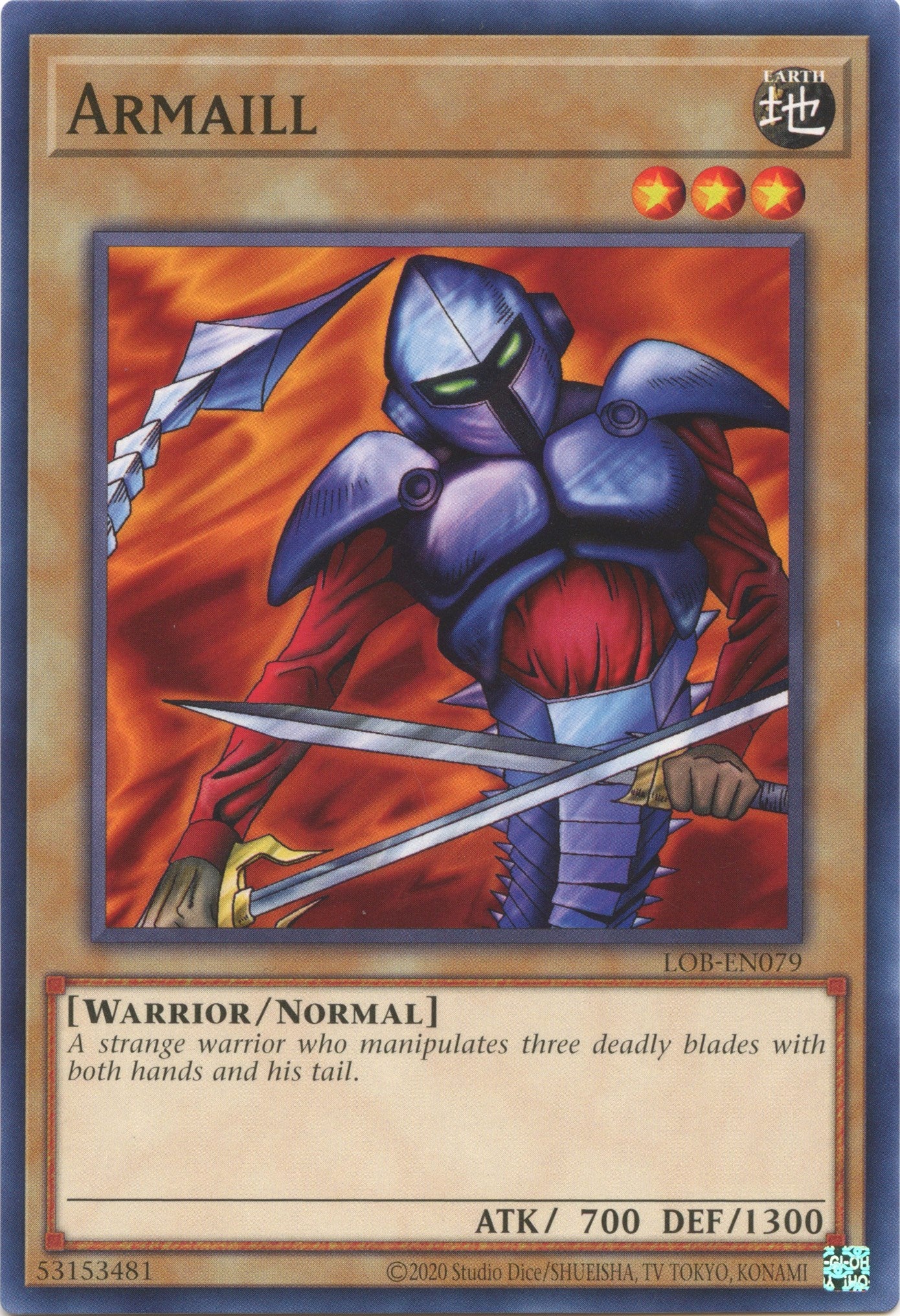 Armaill (25th Anniversary) [LOB-EN079] Common | Good Games Adelaide SA