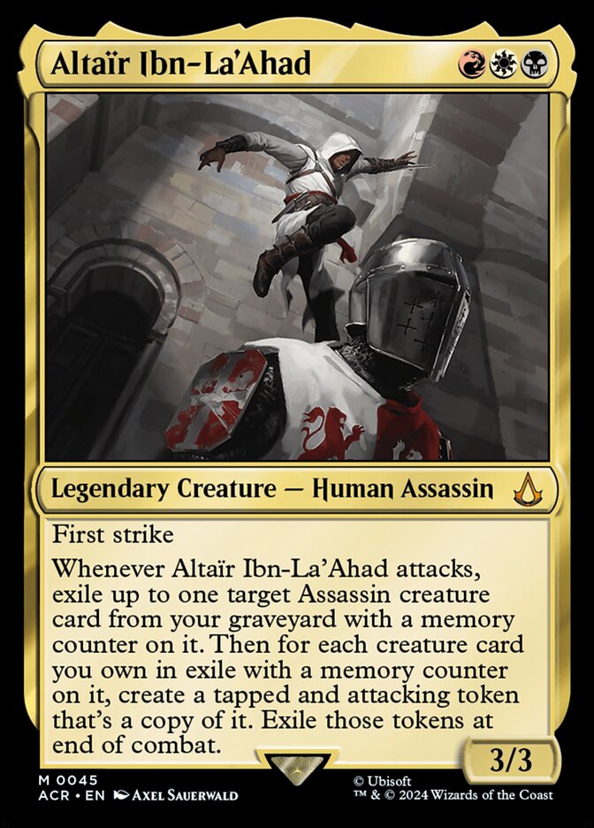 Altaïr Ibn-La'Ahad 45 (Universes Beyond: Assassin's Creed)  | Good Games Adelaide SA