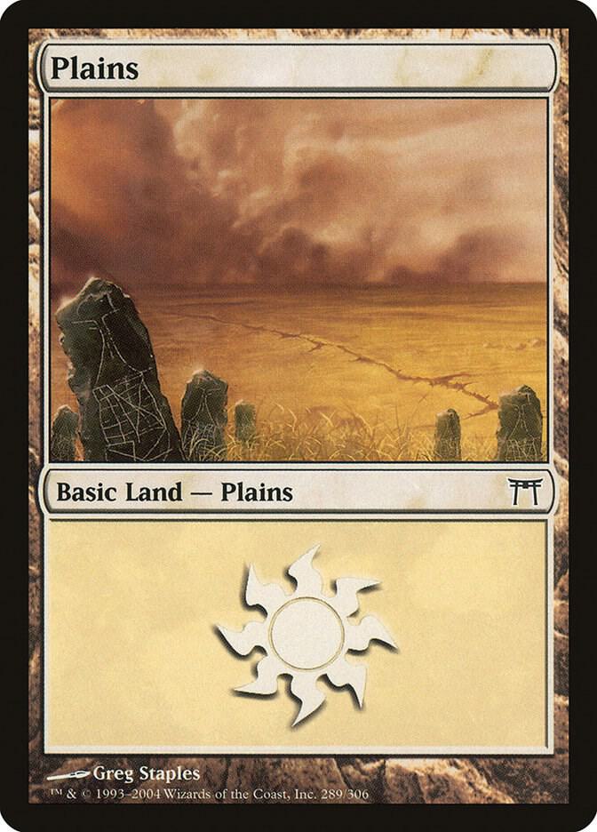 Plains 289 (Champions of Kamigawa)  - Foil | Good Games Adelaide SA