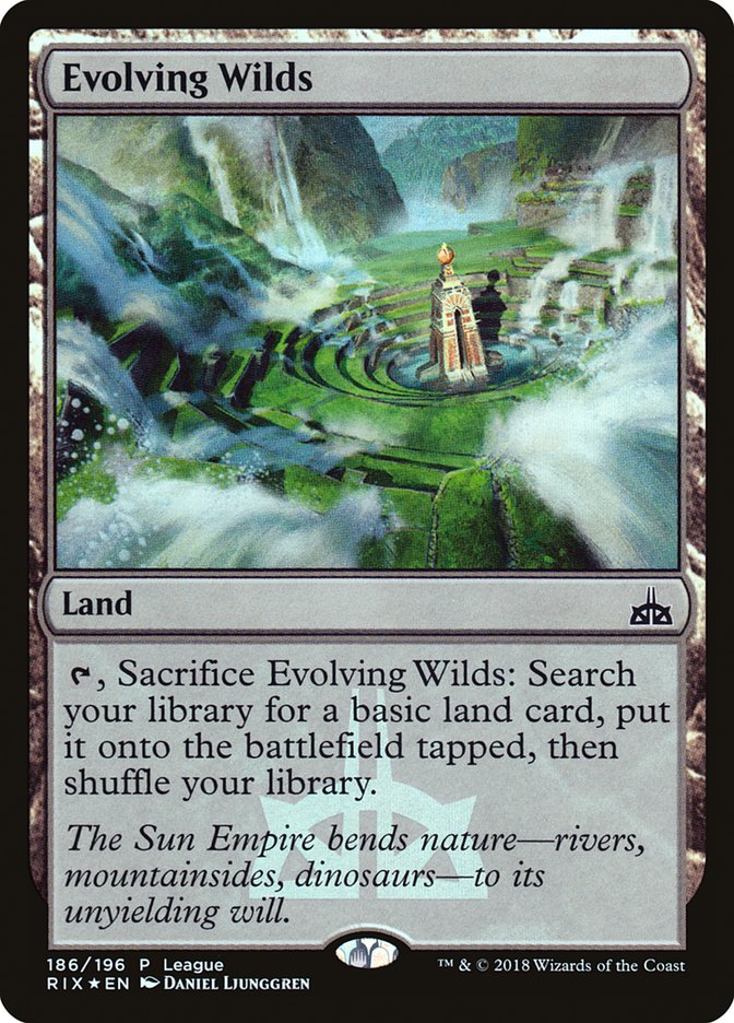 Evolving Wilds [Rivals of Ixalan Promos] | Good Games Adelaide SA