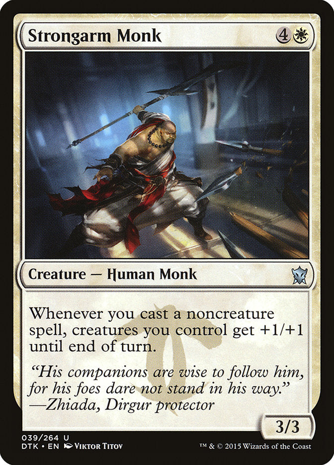 Strongarm Monk 39 (Dragons of Tarkir)  | Good Games Adelaide SA