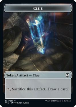 Clue Elephant Double Sided Token 34 // 22 (Commander: Streets of New Capenna)  | Good Games Adelaide SA