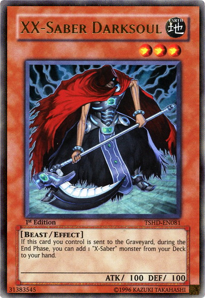 XX-Saber Darksoul [TSHD-EN081] Ultra Rare | Good Games Adelaide SA
