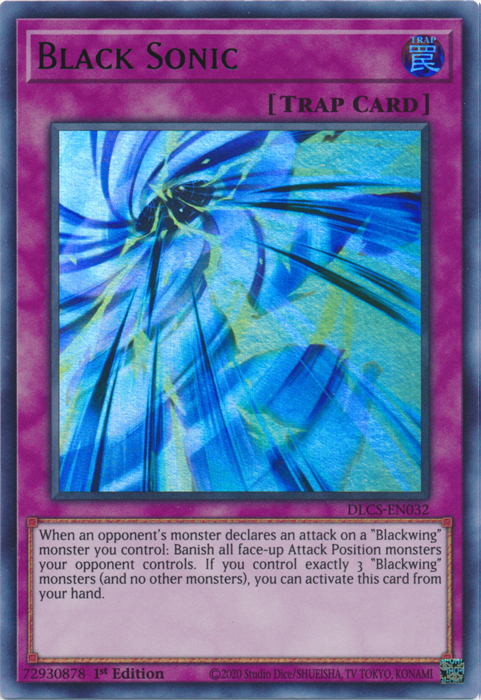 Black Sonic (Green) [DLCS-EN032] Ultra Rare | Good Games Adelaide SA