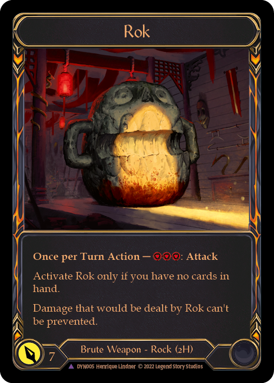 Rok (Marvel) [DYN005] (Dynasty)  Cold Foil | Good Games Adelaide SA