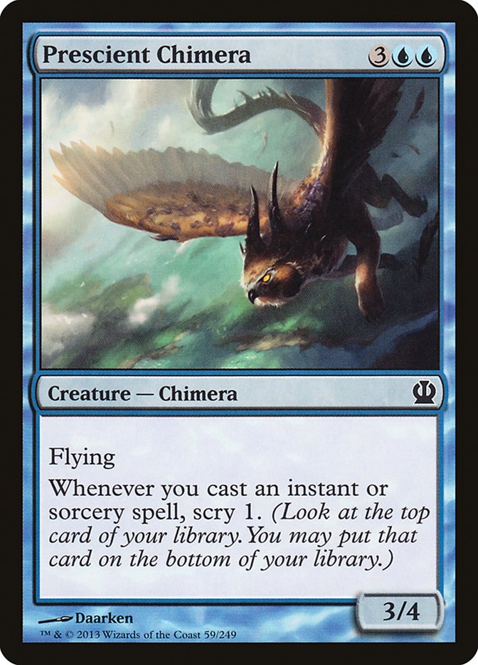 Prescient Chimera [Theros] | Good Games Adelaide SA
