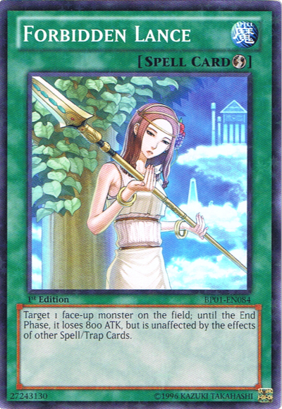 Forbidden Lance [BP01-EN084] Starfoil Rare | Good Games Adelaide SA