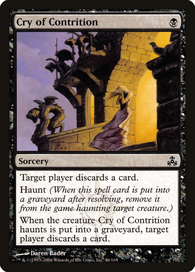 Cry of Contrition 46 (Guildpact)  - Foil | Good Games Adelaide SA