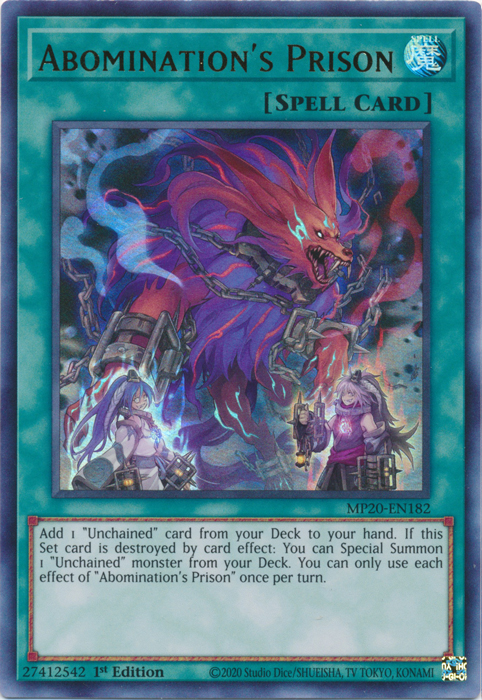 Abomination's Prison [MP20-EN182] Ultra Rare | Good Games Adelaide SA