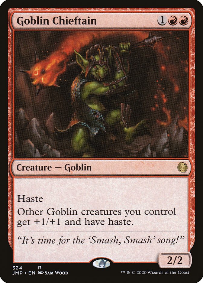 Goblin Chieftain 324 (Jumpstart)  | Good Games Adelaide SA