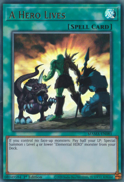 A Hero Lives [MAMA-EN081] Ultra Rare | Good Games Adelaide SA