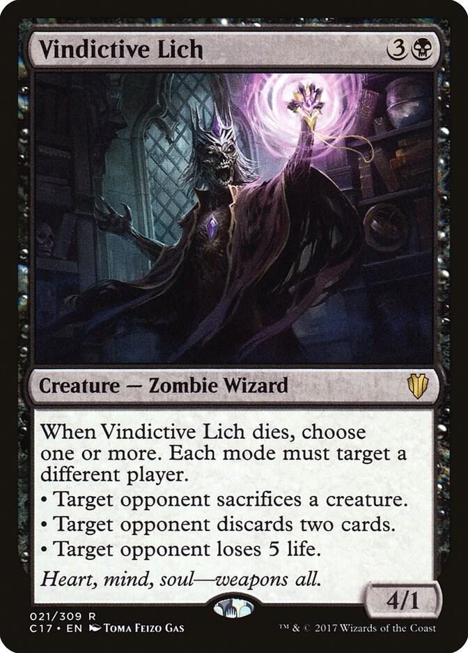 Vindictive Lich 21 (Commander 2017)  | Good Games Adelaide SA