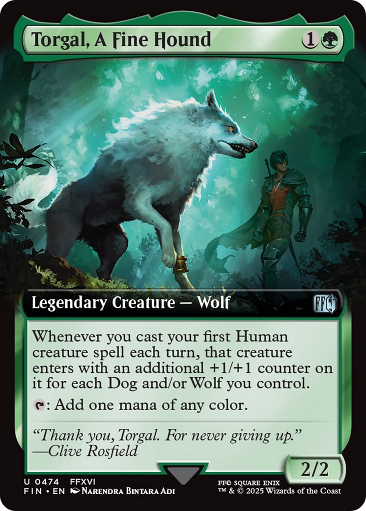 Torgal, A Fine Hound (Extended Art) [FINAL FANTASY] | Good Games Adelaide SA