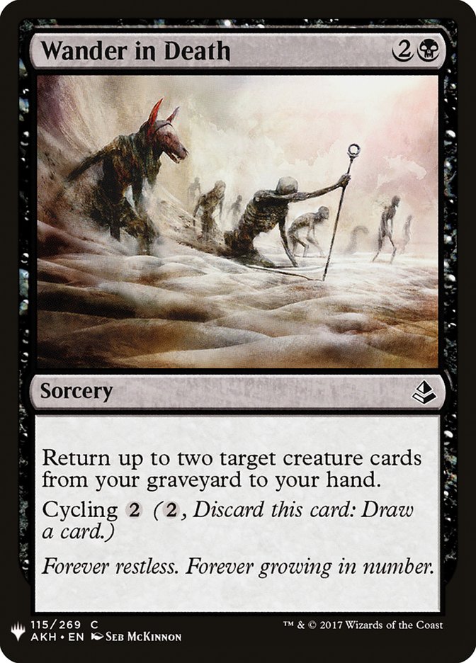 Wander in Death [Mystery Booster] | Good Games Adelaide SA
