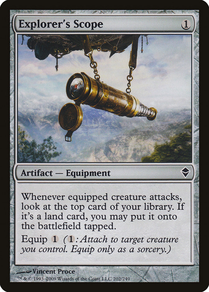 Explorer's Scope [Zendikar] | Good Games Adelaide SA