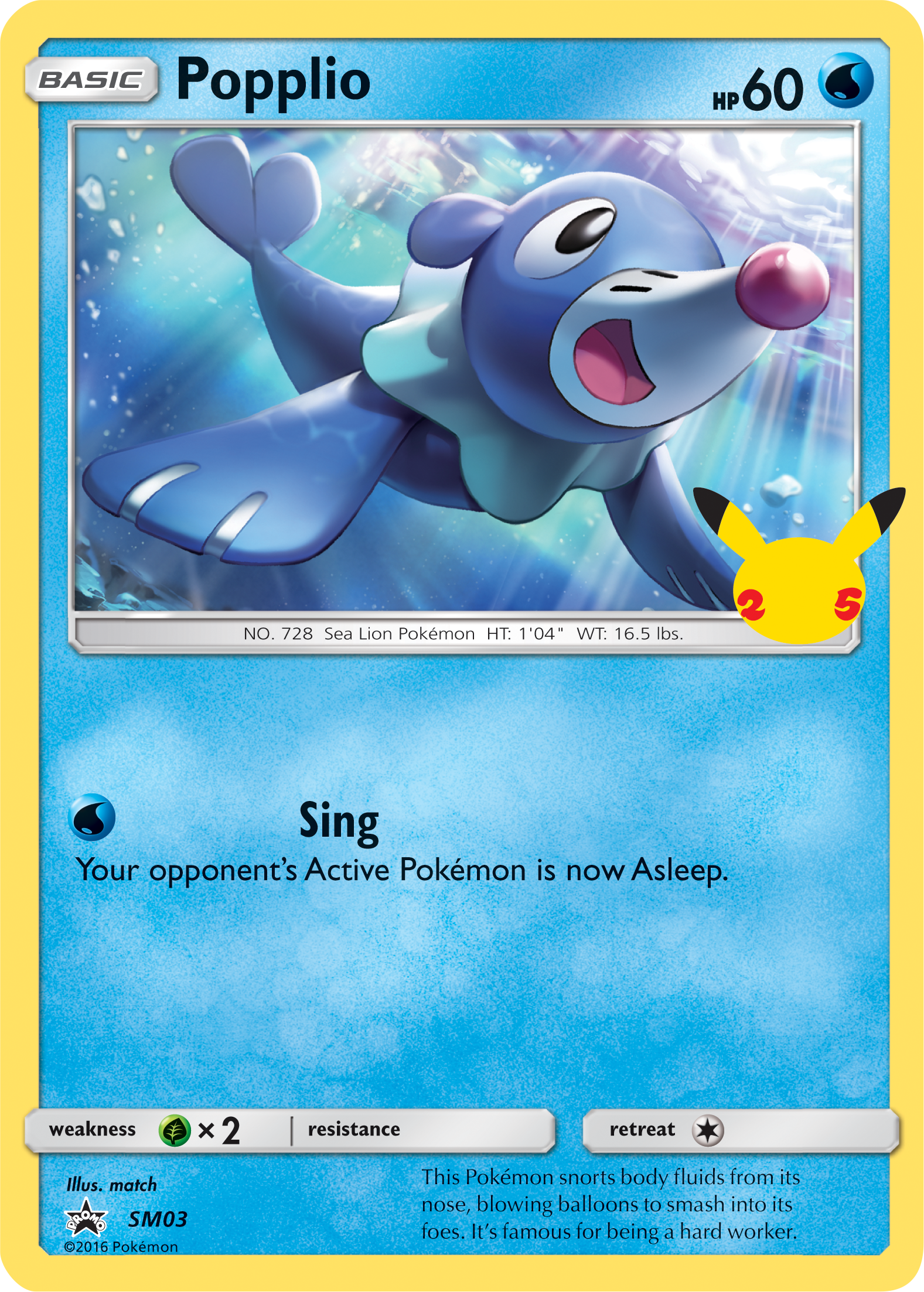 Popplio (SM03) [First Partner Pack] | Good Games Adelaide SA