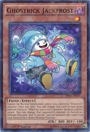 Ghostrick Jackfrost [BP03-EN111] Shatterfoil Rare | Good Games Adelaide SA