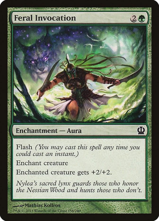 Feral Invocation 158 (Theros)  - Foil | Good Games Adelaide SA