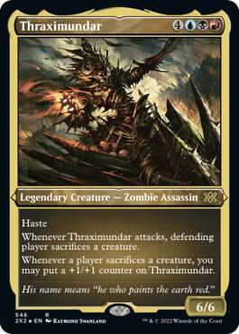 Thraximundar Foil Etched 546 (Double Masters 2022)  - Foil | Good Games Adelaide SA