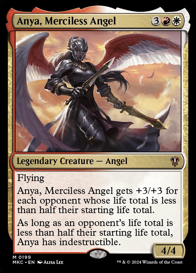 Anya, Merciless Angel 199 (Commander: Murders at Karlov Manor)  | Good Games Adelaide SA